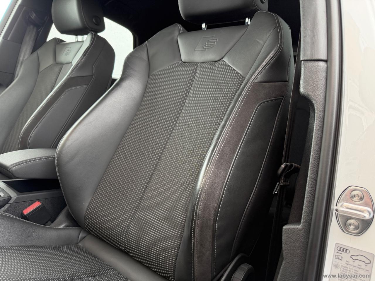 AUDI Q3 2.0TDI quattro S-LINE NAVI LED CERCHI 20 PELLE RETROCAMERA