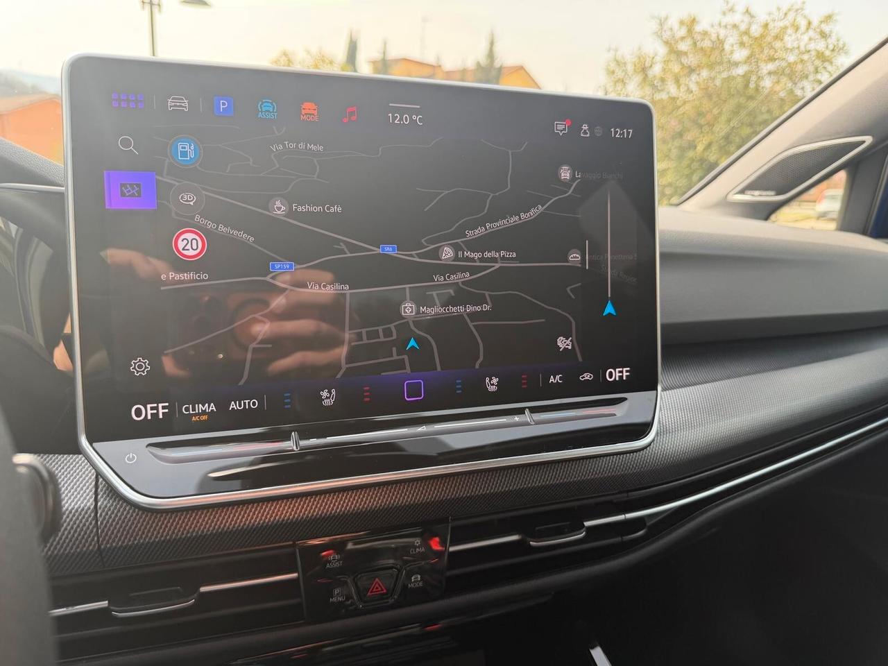 Volkswagen Golf R/2.0/DSG/4MOTION/BLACK EDITION/HEAD UP/NAVI/TELPDC/F1/CERCHI 19/SED.SPORT/PRONTA CONSEGNA!!