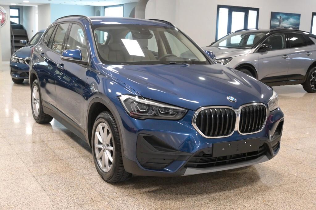 BMW X1 16D 115CV 6M. S-DRIVE BUSINESS ADVANTAGE ( FARI LED - CRUISE - NAVI - PELLE - PARK ASSISTANT - TELECAMERA POST. )