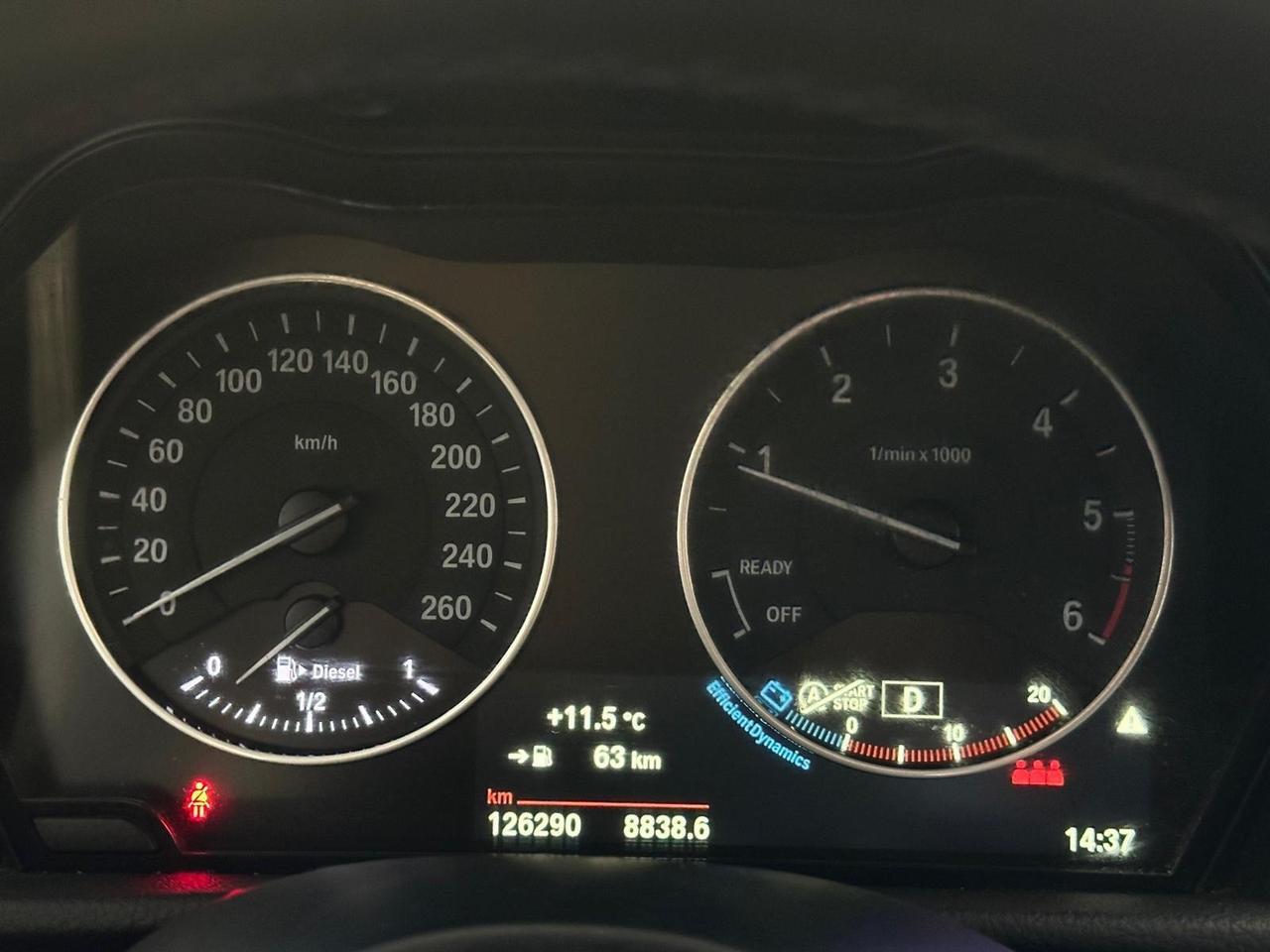 Bmw 220 220d tourer Msport xdrive 190cv automatic euro 6