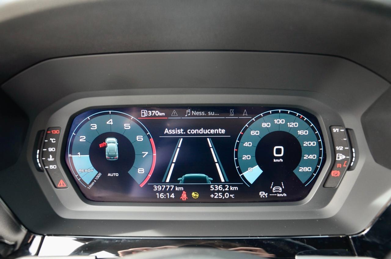 AUDI A3 SPB 30 1.0 TFSI S-LINE EDITION 110cv, UNICOPROPRIETARIO, SERVICE AUDI, UFF ITALIANA, EURO 6D, NAVI, RETROCAMERA, 18", PERMUTE