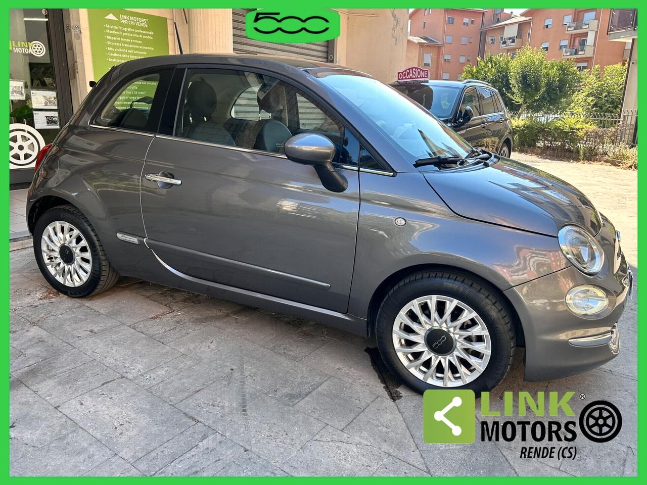 Fiat 500 1.2 Km 31.200 - Pelle Frau - 2016