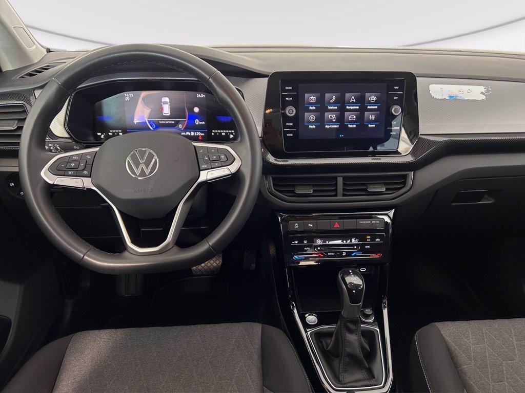 VOLKSWAGEN T-cross 1.0 tsi life 115cv dsg del 2024