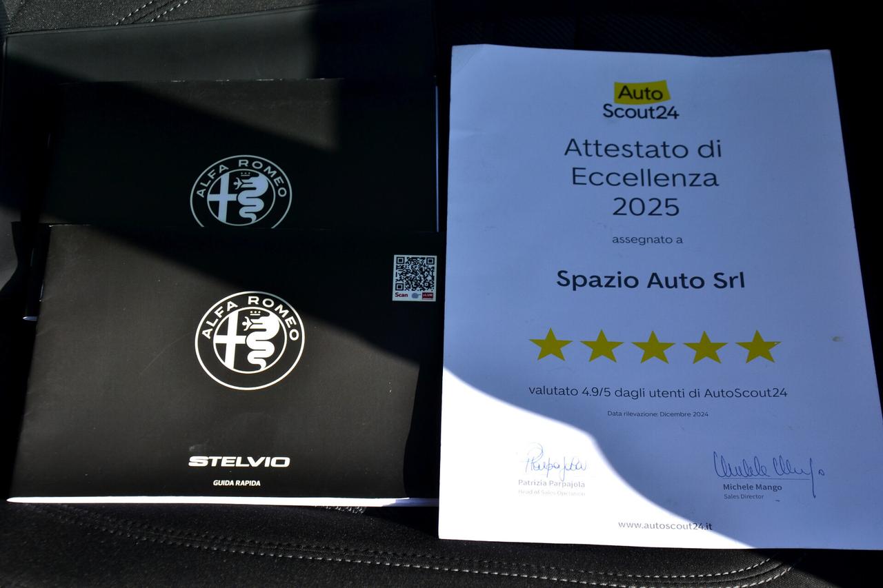 Alfa Romeo Stelvio 2.2 210CV AT8 Q4 SUPER *FUL LED+RCAM+PRIVACY+CRUIS