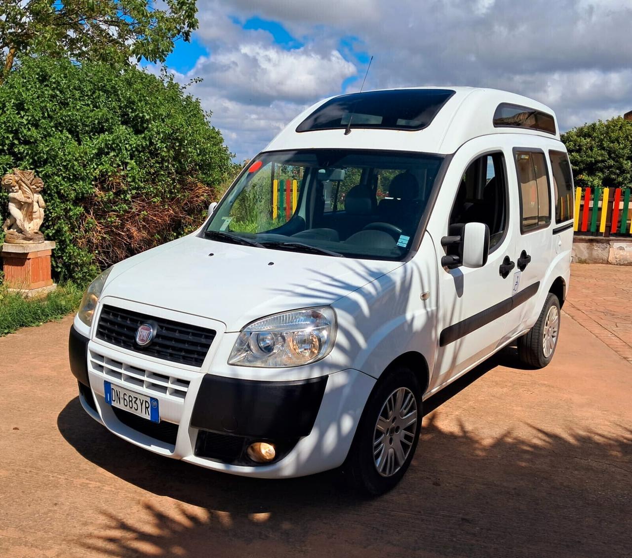 Fiat Doblo Doblò 1.4 benzina EURO4 TETTO ALTO TRASPORTO DISABILI