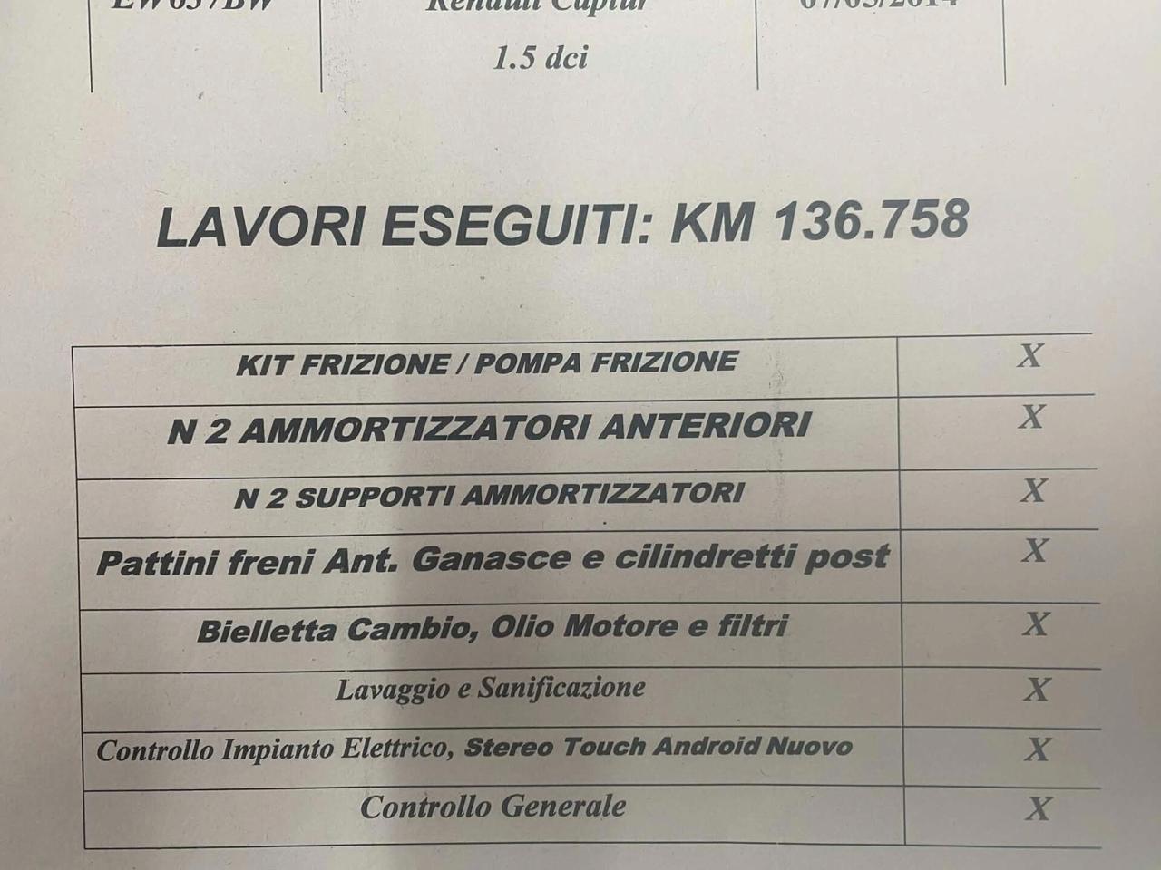 Renault Captur 1.5 dCi 8V 90 CV Condizioni Eccellenti Leggi