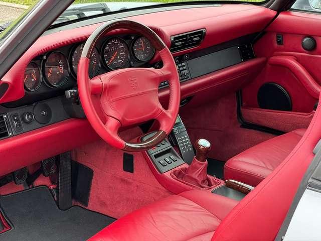 Porsche 993 carrera 4 exclusive interno flamenco book service