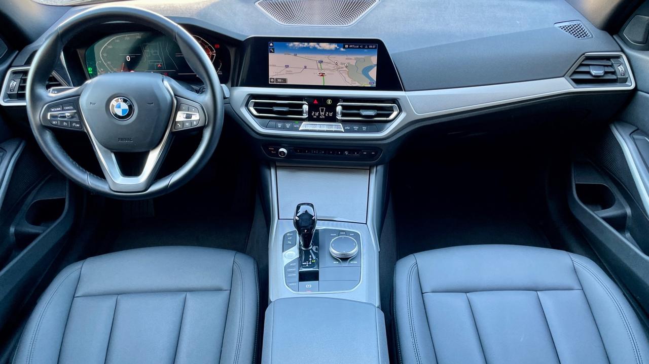 BMW 320D 2.0 48V BUSINESS ADVANTAGE X-DRIVE 190CV - FULL LED, PELLE, VIRTUAL COCKPIT, TELECAMERE 360