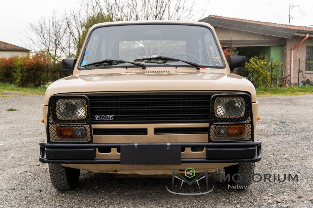 Fiat 127 "RUSTICA" - TARGA NERA ORIGINALE