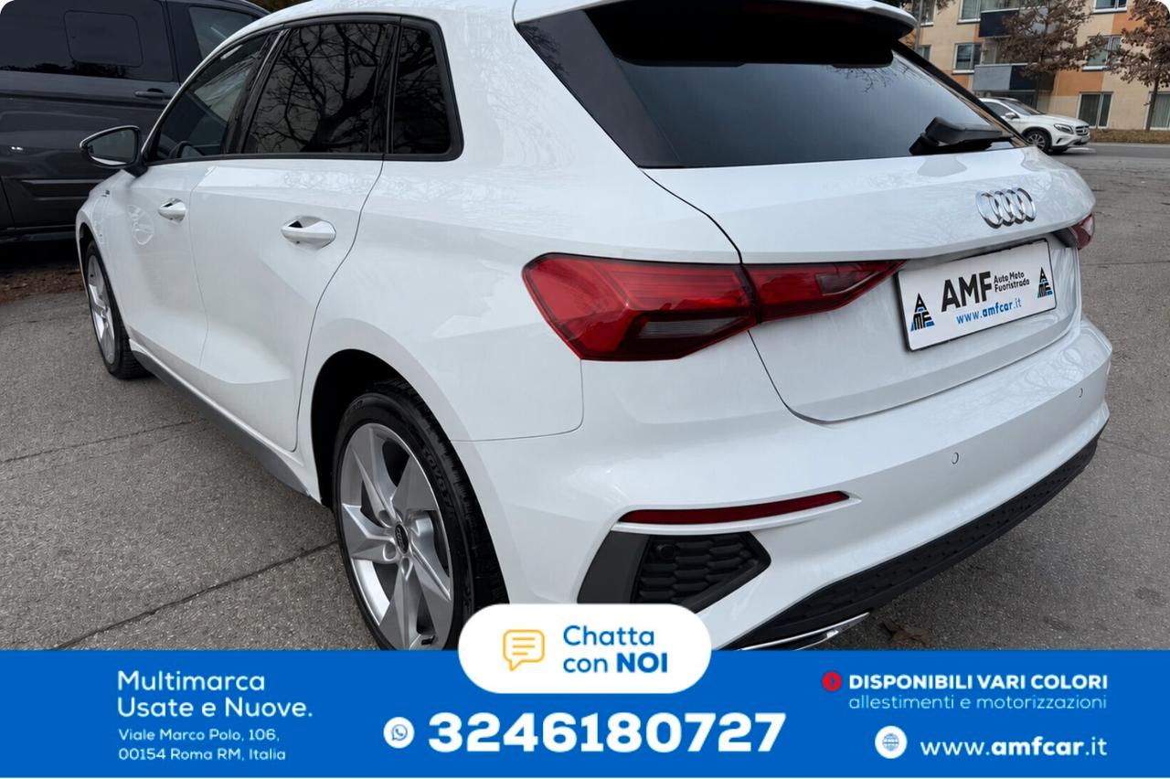 Audi A3 SPB 40 TFSI e S tronic