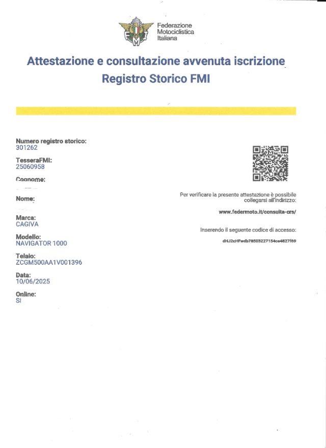 CAGIVA Navigator 1000 Enduro