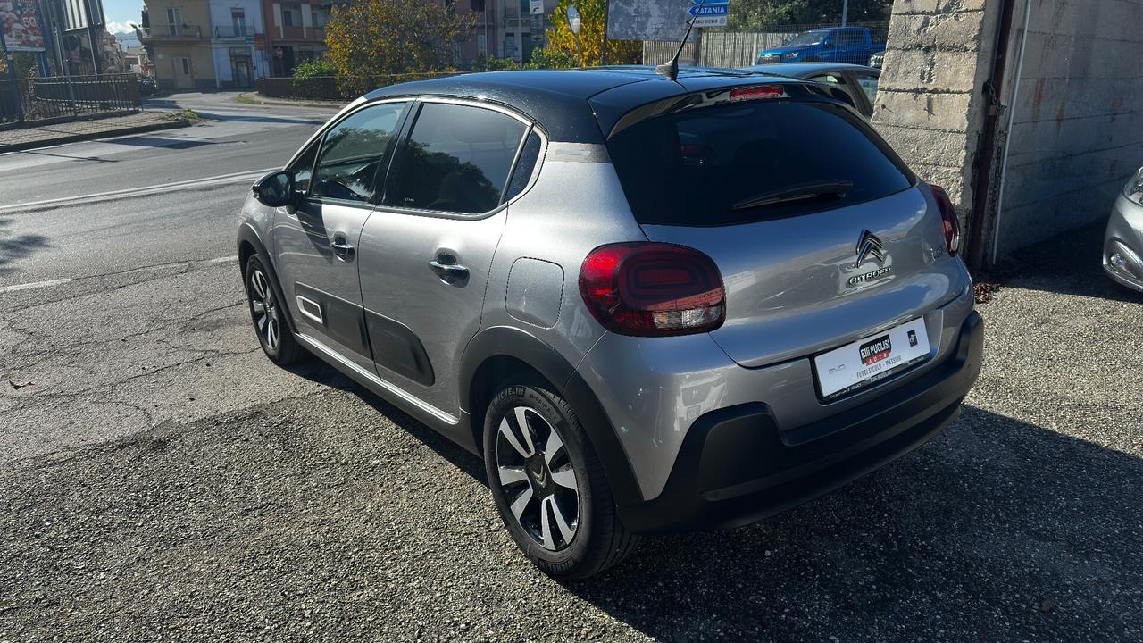 Citroen C3 PureTech 83 S&S Max KM 13.800 - 2024