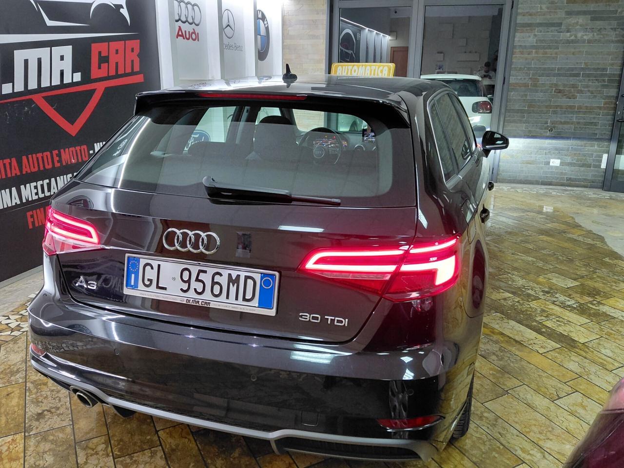 Audi A3 SPB 30 TDI S tronic S-LINE FULL FULL