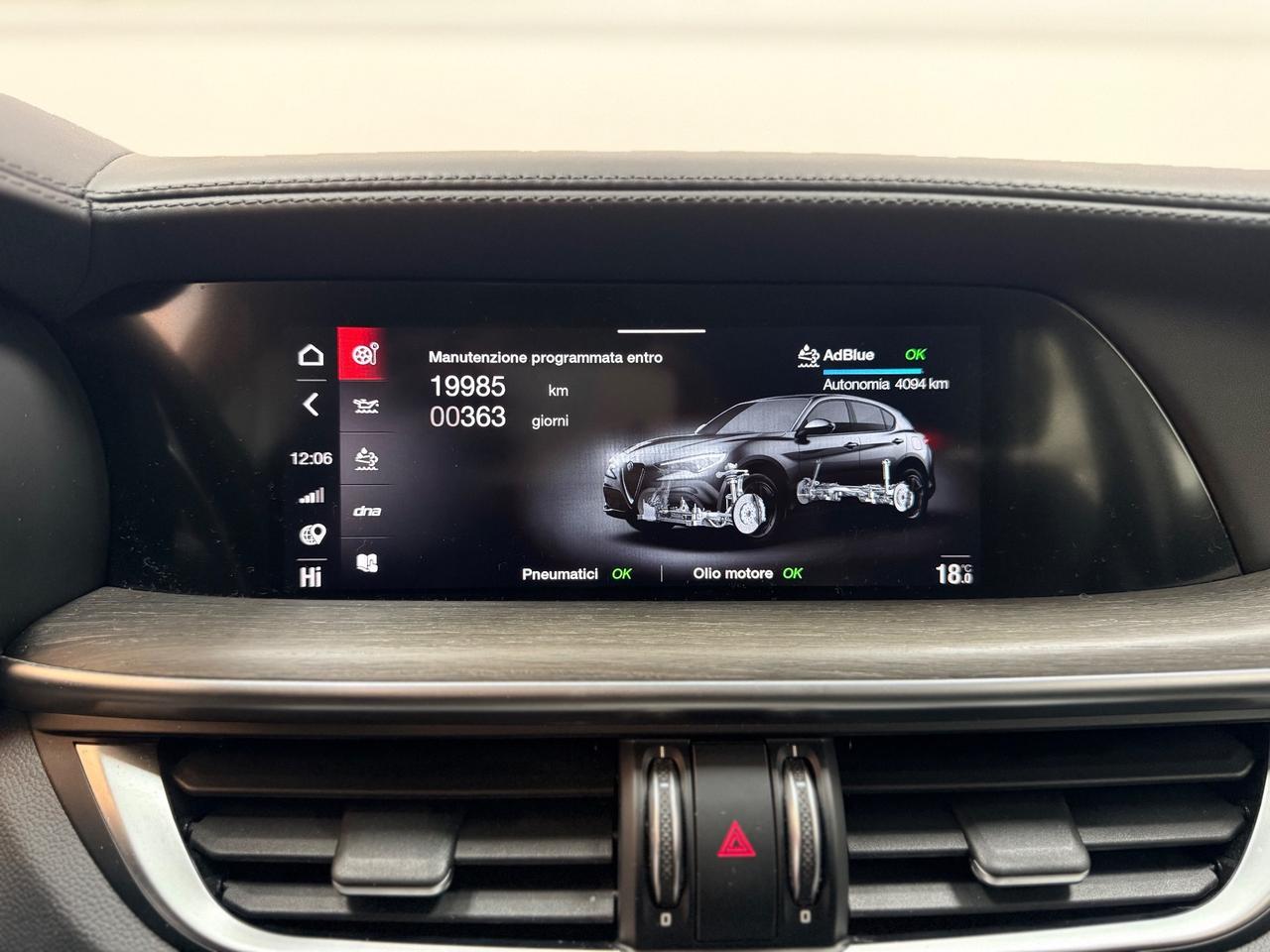 Alfa Romeo Stelvio 2.2 TD 210 CV AT8 Q4 Ti 12/2021 Euro 6B