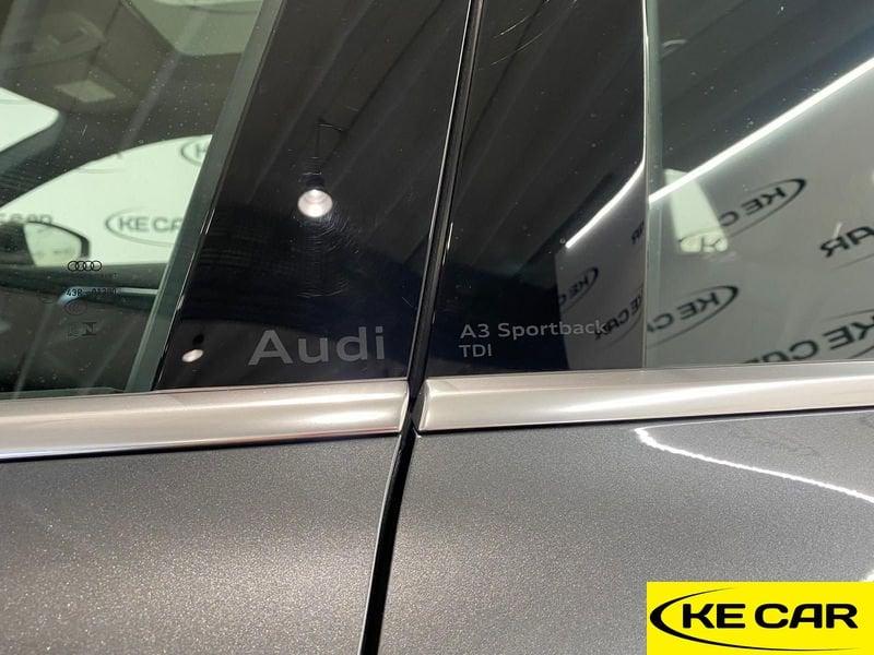 Audi A3 SPB 35 TDI S tronic S line -RESTYLING-TETTO-PREZZO REALE