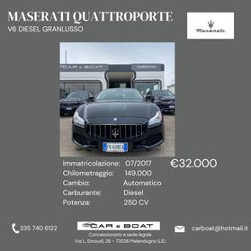 Maserati Quattroporte V6 Diesel Granlusso