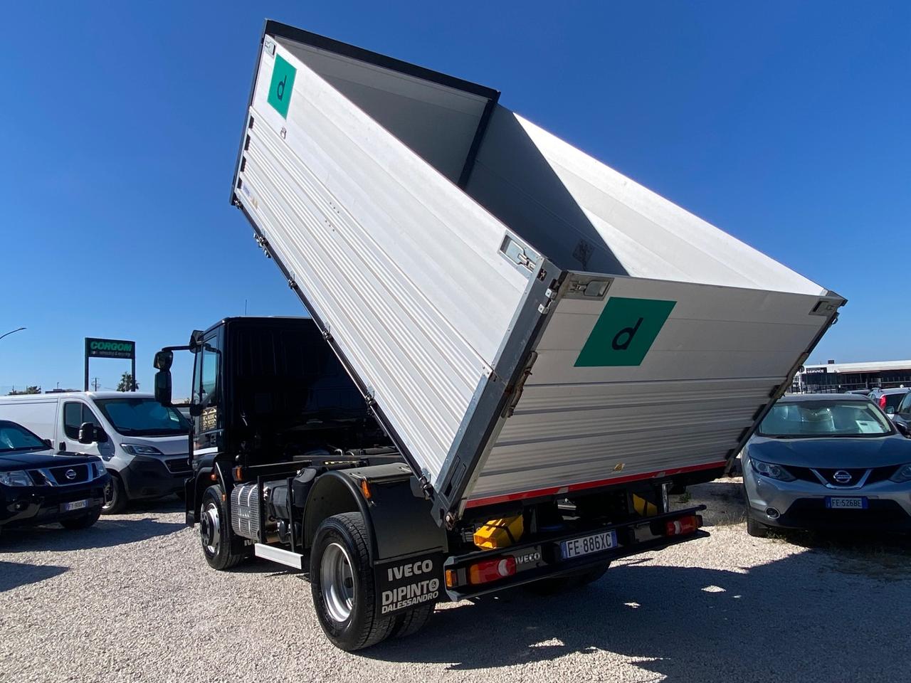 IVECO 160-280 E EURO CARCO RIBALTABILE TRILATERALE TETTO GEMELLATO SOVRASPONDATO IVA