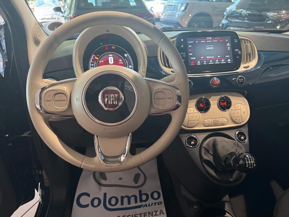 Fiat 500 1.0 hybrid Dolcevita 70cv Virtual Navi App Conn 15" Neopat