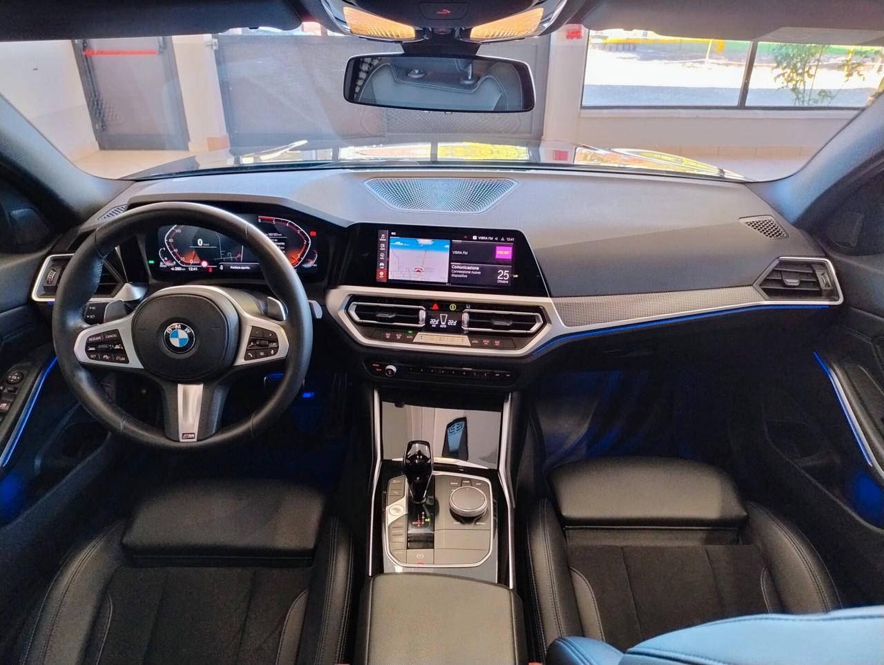 BMW 330d 48V xDrive Touring MSPORT TETTO ACC LUCI AMBIENTE