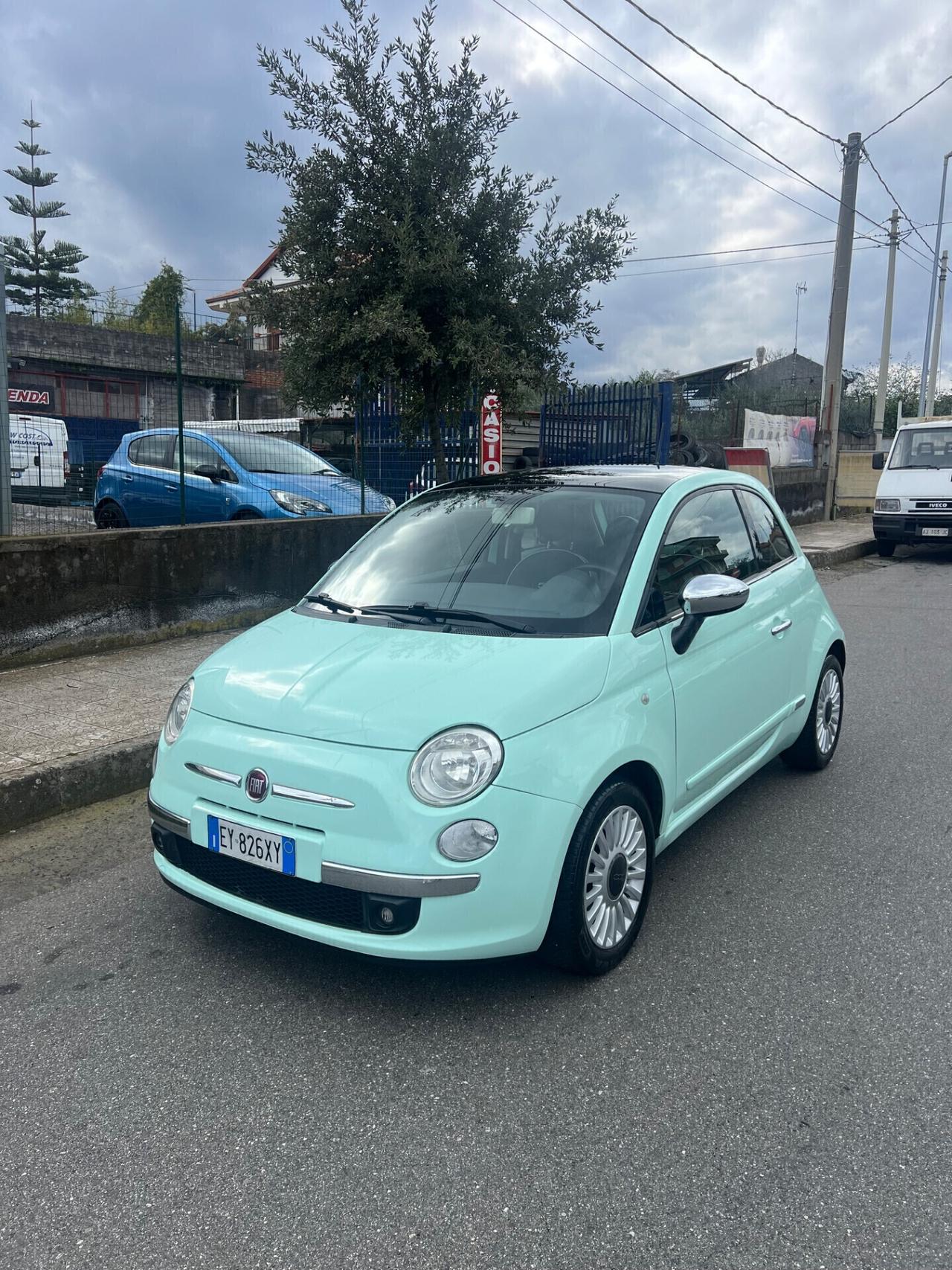 Fiat 500 1.2 benzina 2015 tagliandi certificati