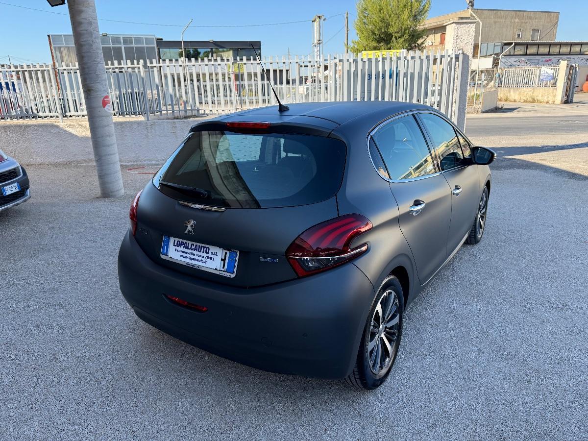 PEUGEOT 208 1.6 BlueHDi 100 5p. Allure; Grigio Opaco; Navi; Telecamera;