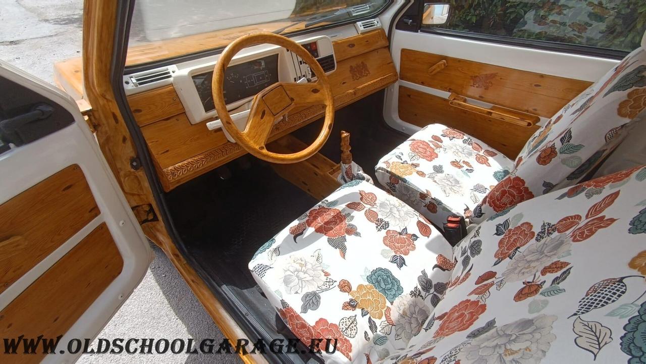 Fiat Panda 141 effetto legno