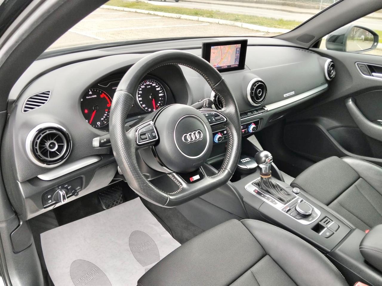 Audi A3 2.0 TDI 184 CV Quattro S tronic*S Line*Navi*Pelle*Xenon*Euro6