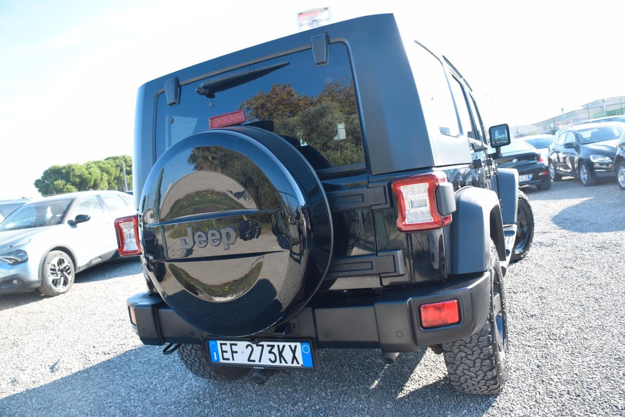 Jeep Wrangler 4X4 Unlimited 2.8 CRD Rubicon Autom. MOTORE NUOVO - GANCIO - FULL