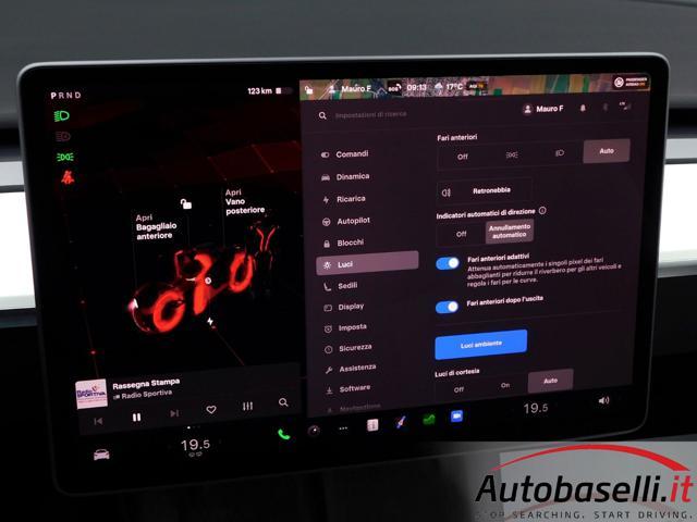 TESLA Model Y SINGLE MOTOR RWD 300CV AUTOMATICA 'GARANZIA TOTALE