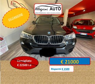 Bmw X3 xDrive20d 190 cv 4x4 Business Advantage Aut.