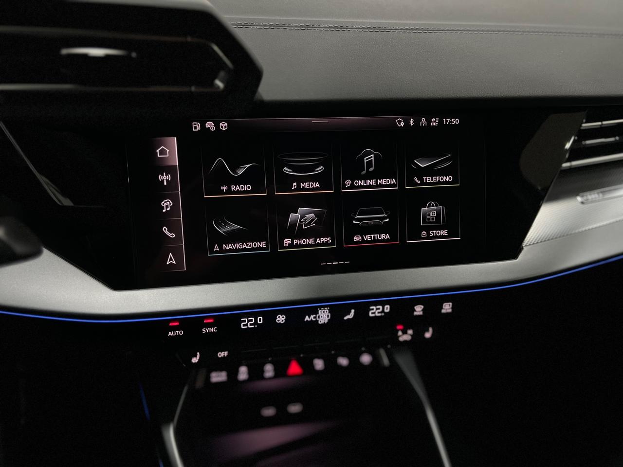 Audi A3 SPB 35 2.0 TDI STronic SLine 150 cv