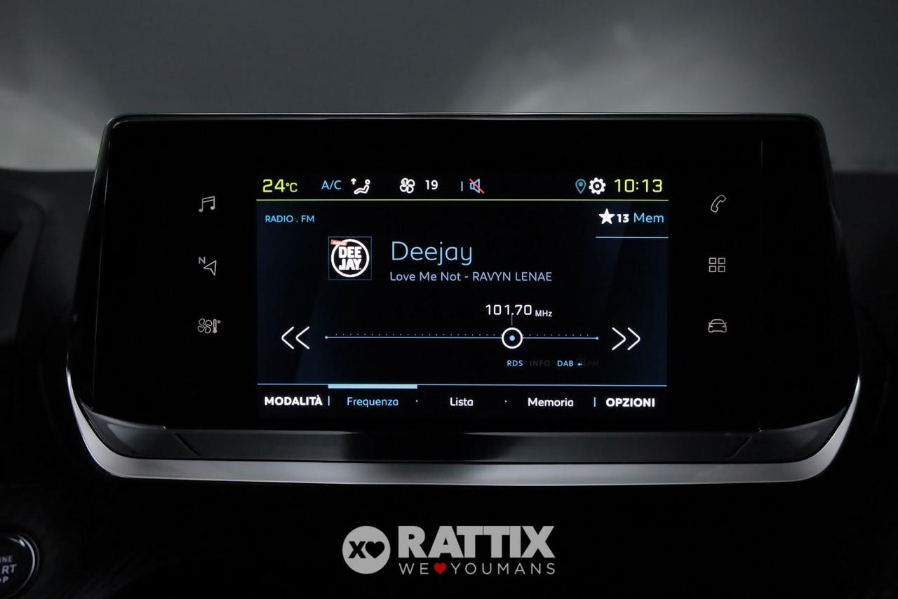 Peugeot e-208 motore elettrico 100kW Allure Pack