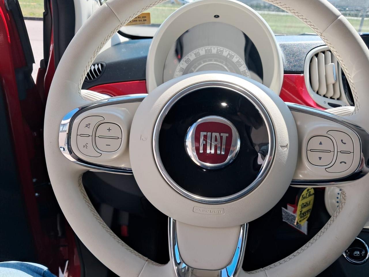 Fiat 500 1.0 Hybrid Red
