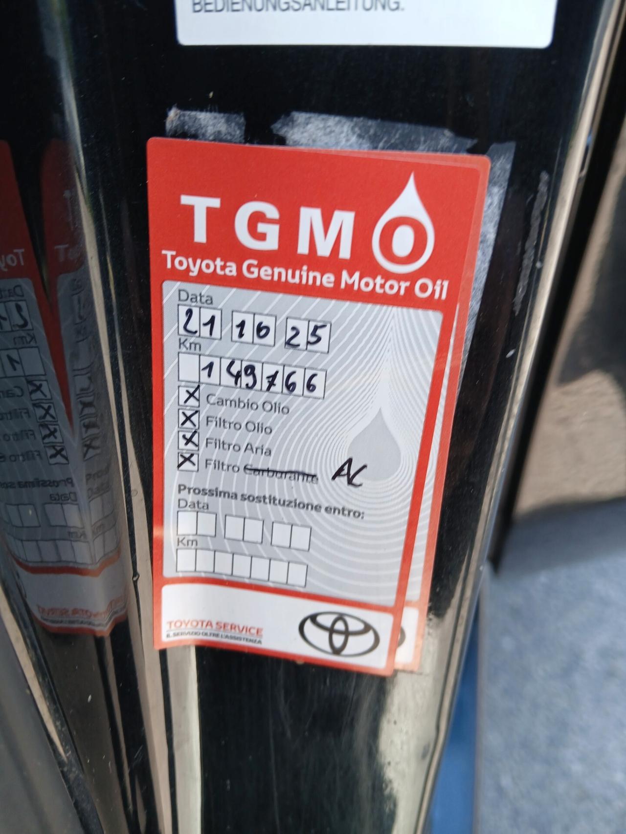 Toyota Yaris 1.3 5 porte Sol KM CERTIFICATI