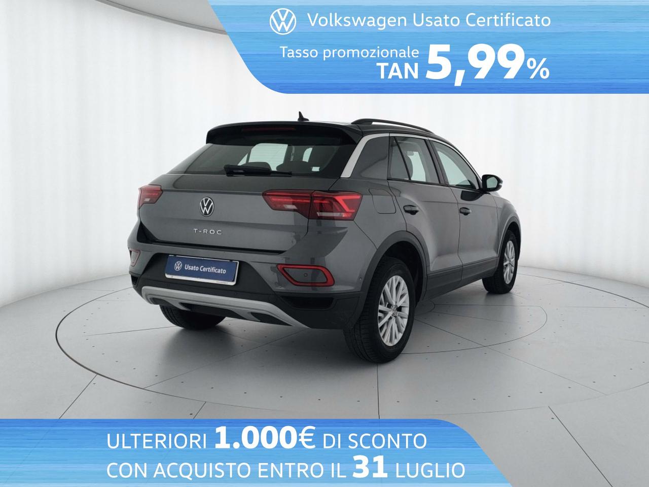 Volkswagen T-Roc 2.0 tdi life 115cv
