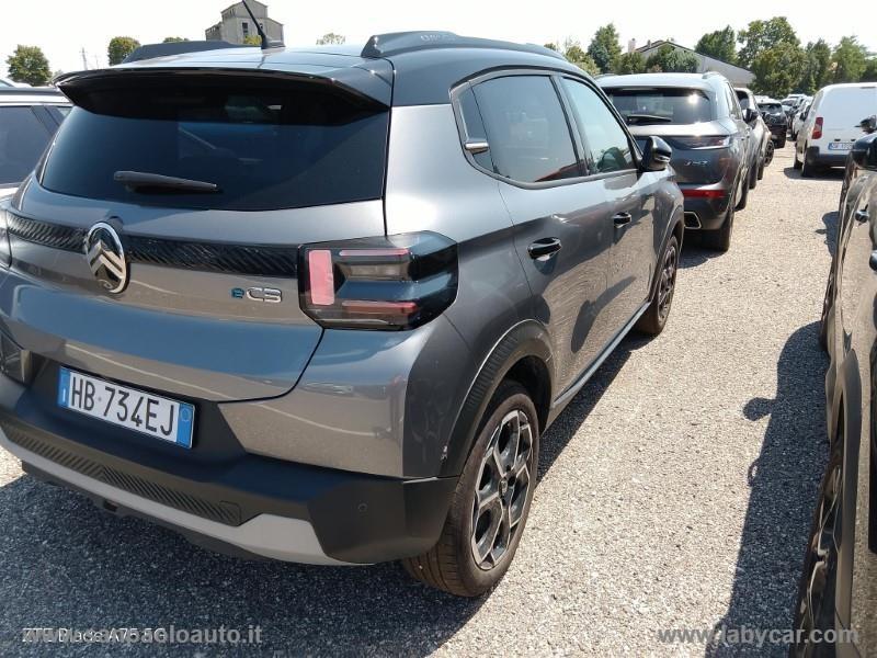 CITROEN e-C3 motore elettrico 113 CV Max