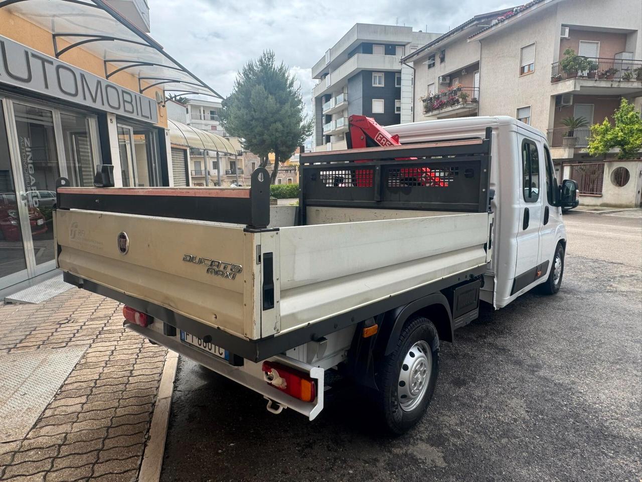 FIAT DUCATO MAXI 35 LH1 2.3MJT 130CV DOPPIA CABINA GRU FASSI