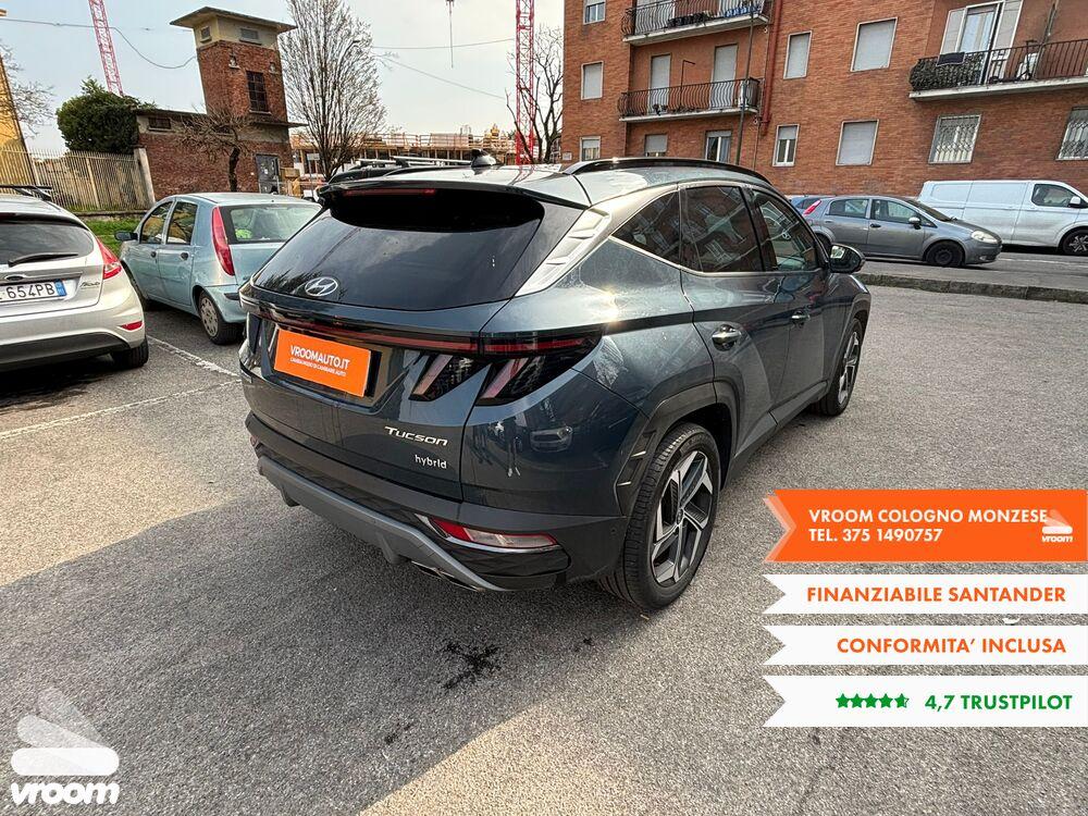 HYUNDAI Tucson 3ª serie Tucson 1.6 HEV aut. Ex...