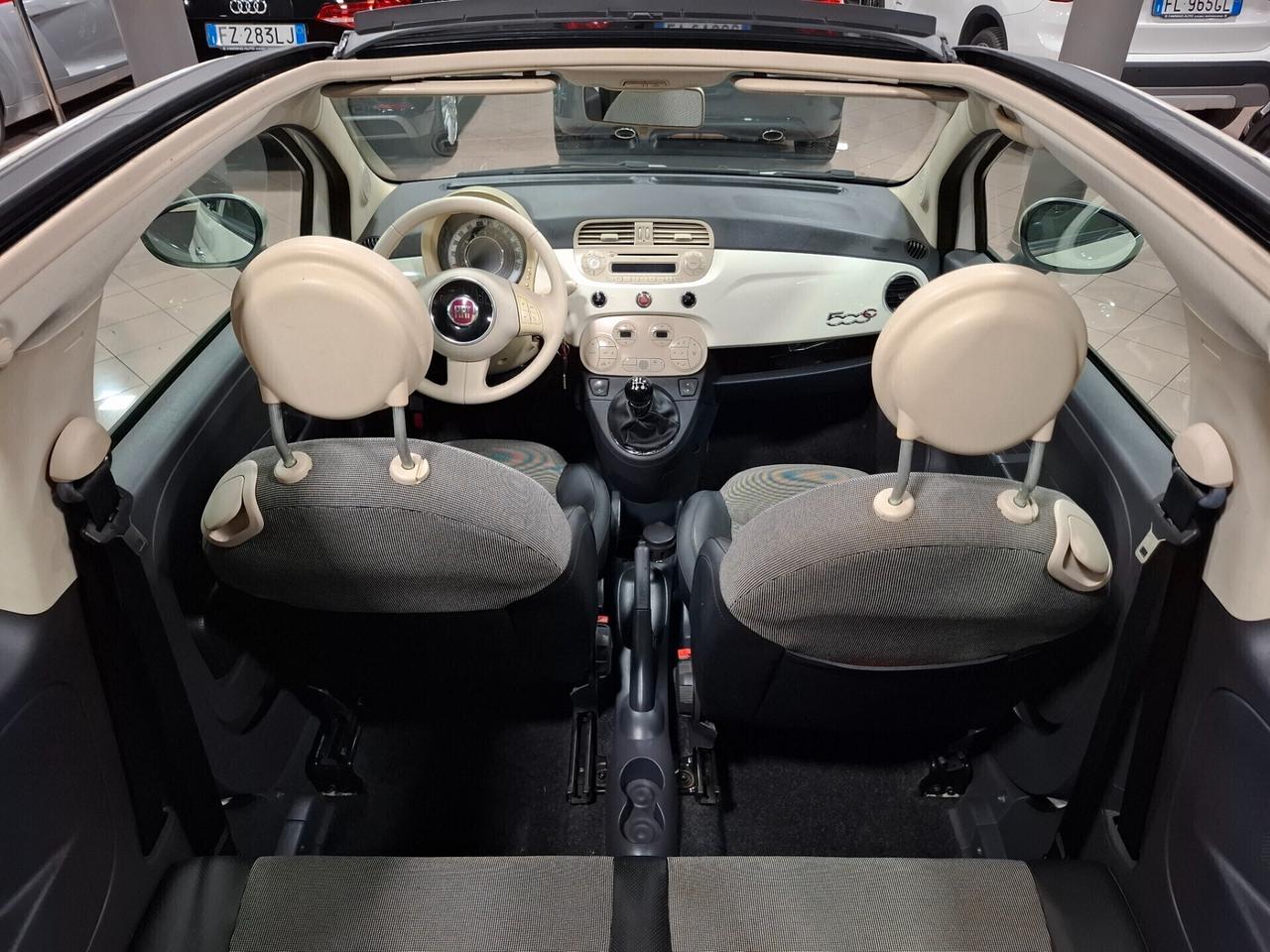 Fiat 500 C 1.2 benzina Cabrio Neopatentato