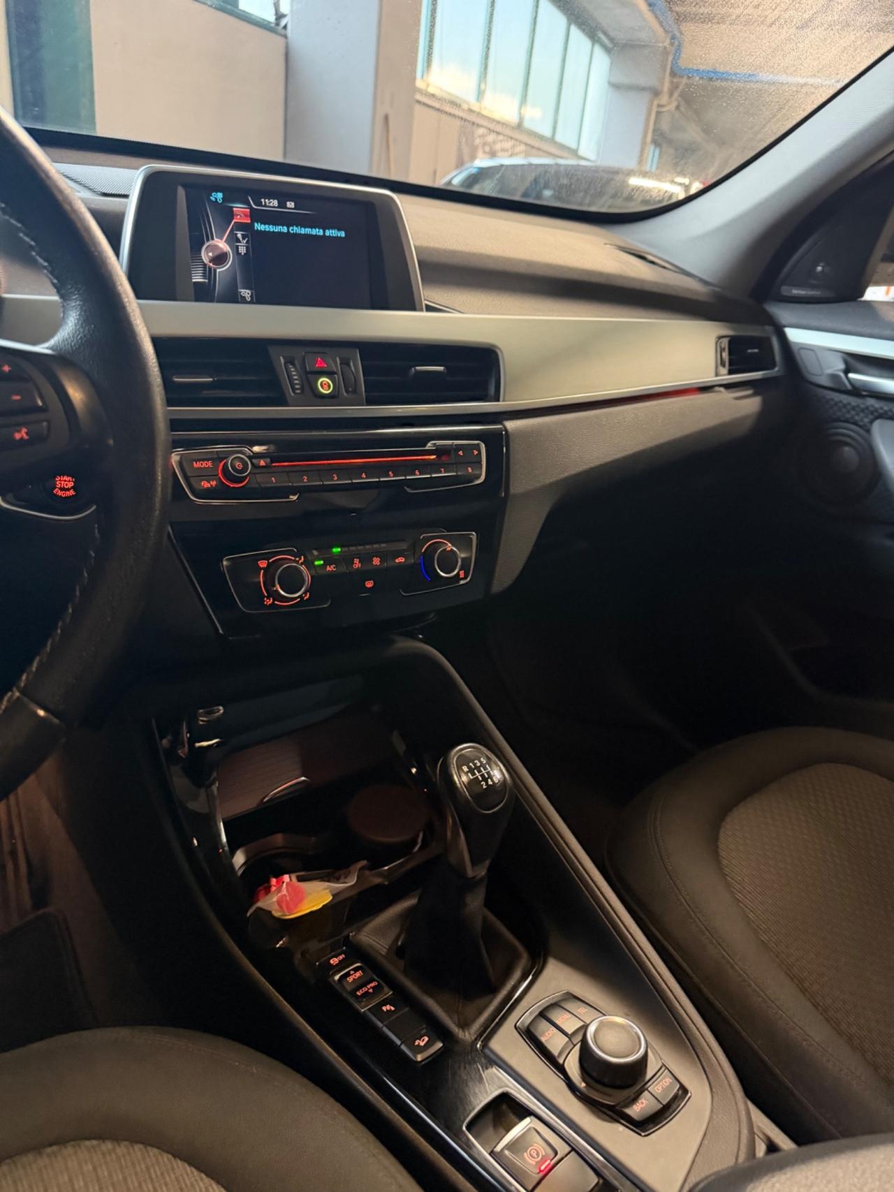 Bmw X1 18d ADVANTAGE EU6B TETTO KMCERT UNICOPR GARANZ