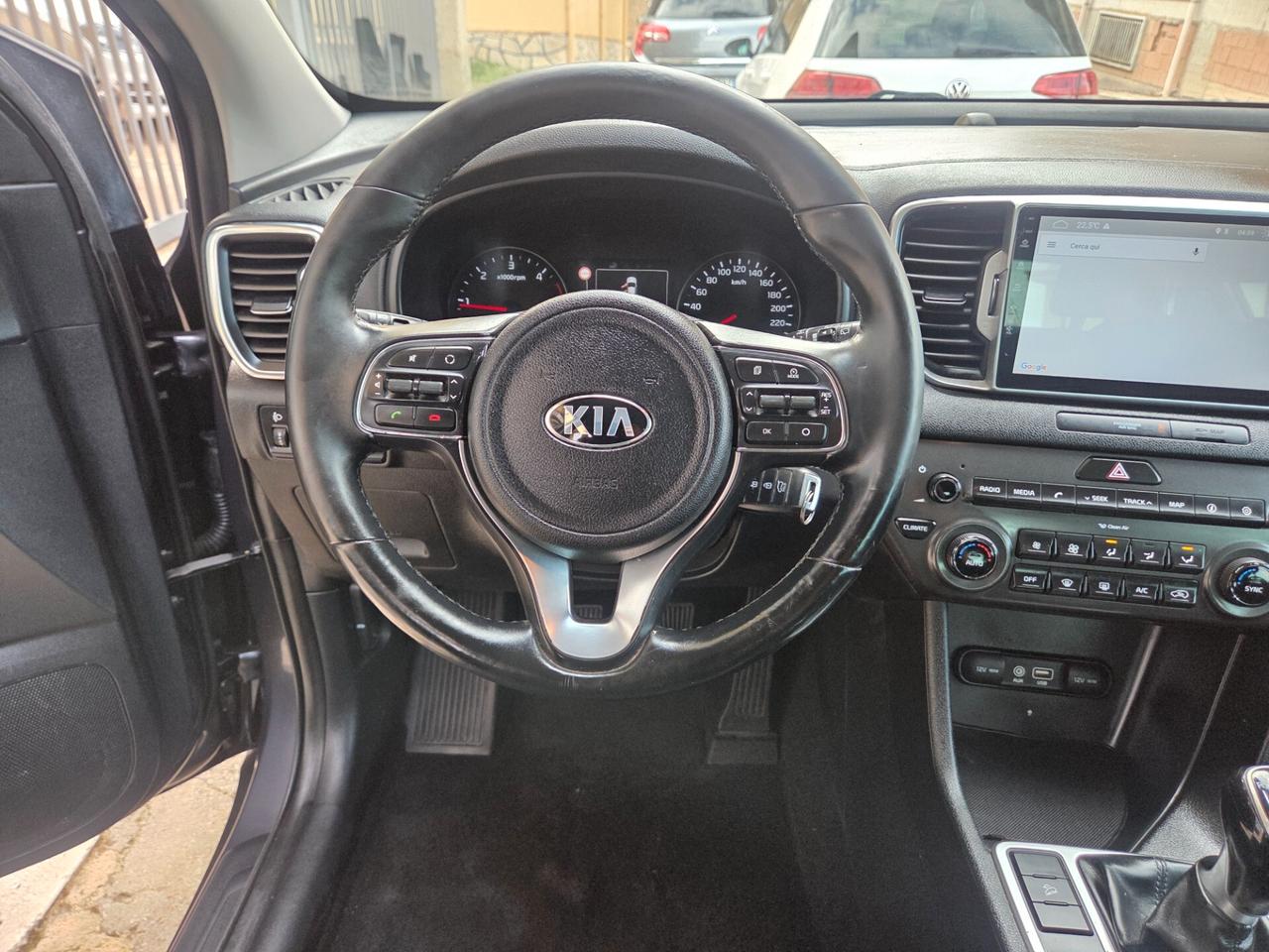 KIA SPORTAGE 1.7 DIESEL 115 CV ANNO 2016 KMCERTIF