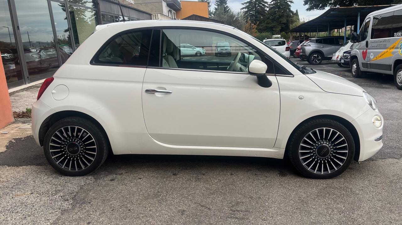 Fiat 500 1.2 Lounge-Km69500-tetto apribile