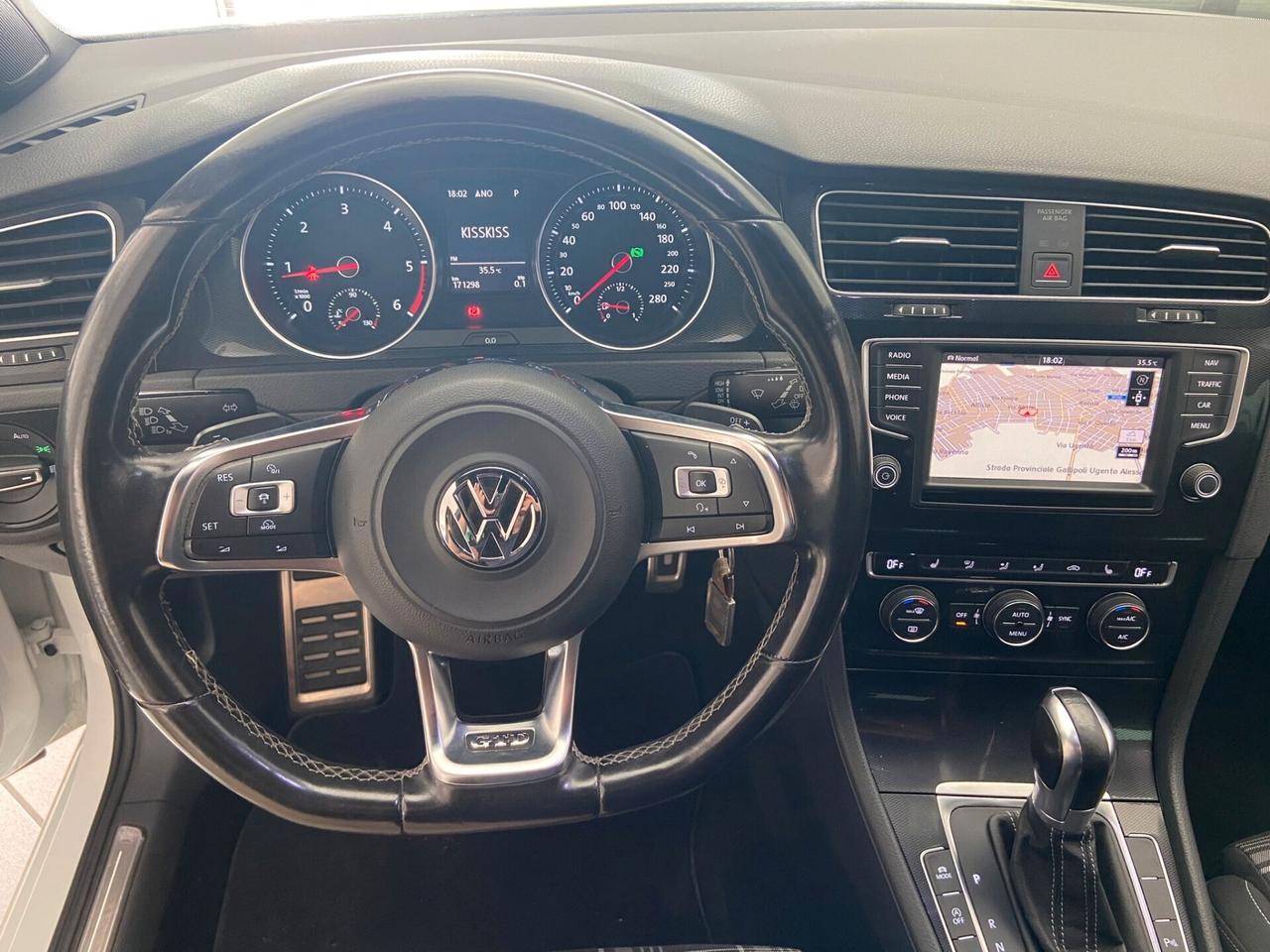 Volkswagen Golf 7 GTD 2.0 TDI 184CV
