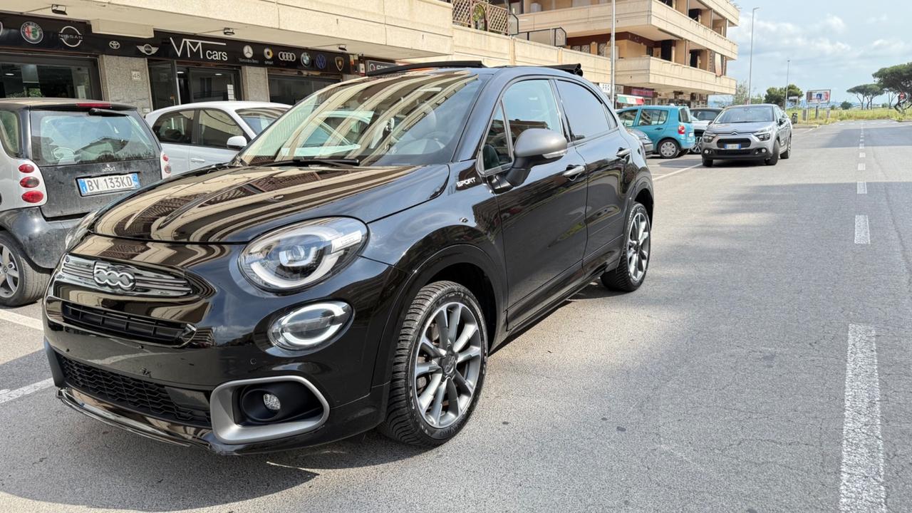 Fiat 500X 1.5 T4 Hybrid 130 CV DCT Sport C.AUTOMATICO LED NAVI TETTO APRIBILE CERCHI 18 PELLE KAMERA PDC