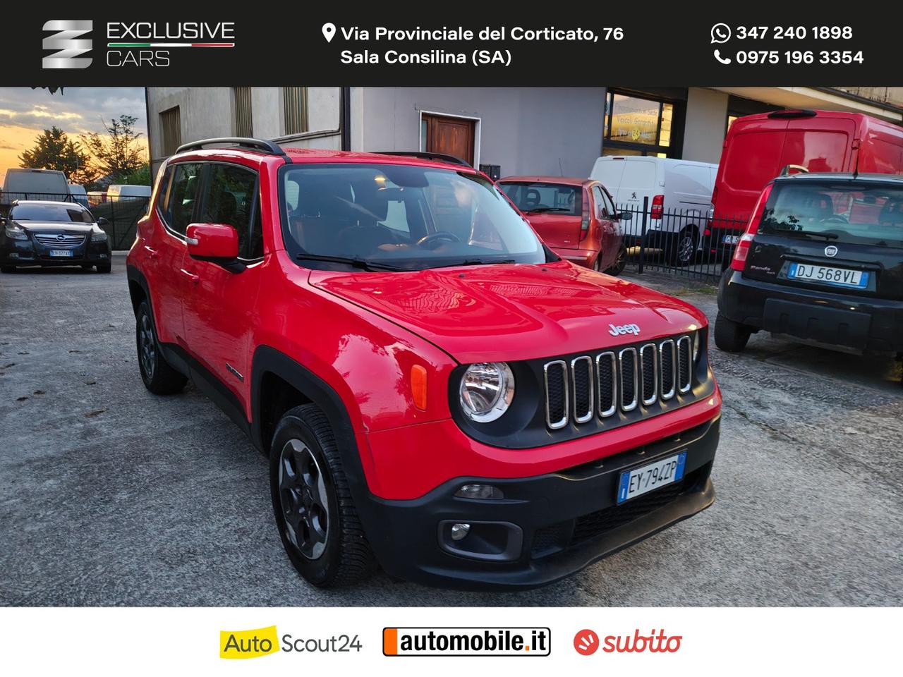 JEEP Renegade 2.0 Mjt 140 CV 4WD AD. Limited GRANDINATA