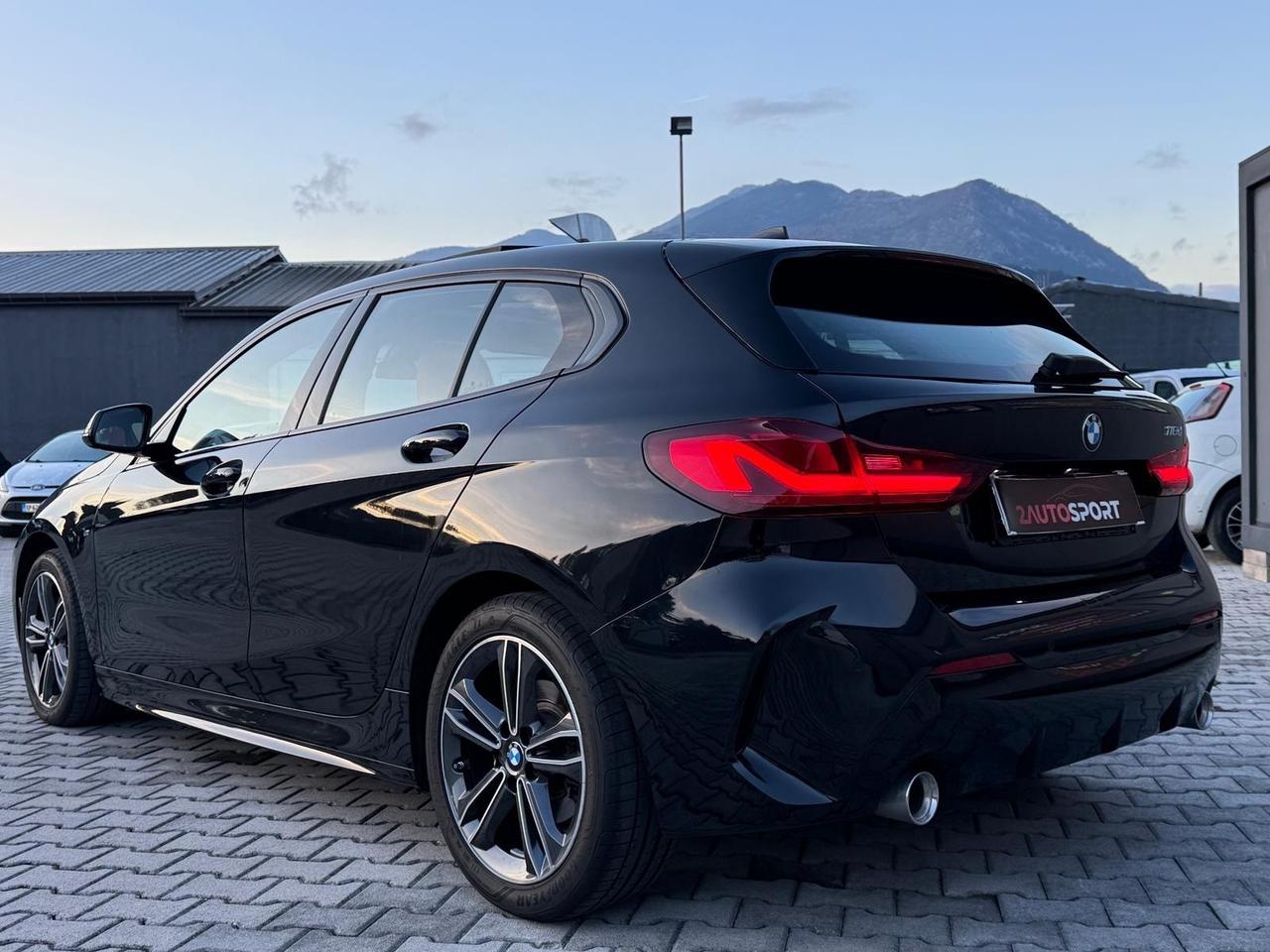 BMW 118D 150cv MSPORT NAVI LED TETTO UNICOPROPRIETARIO 2020