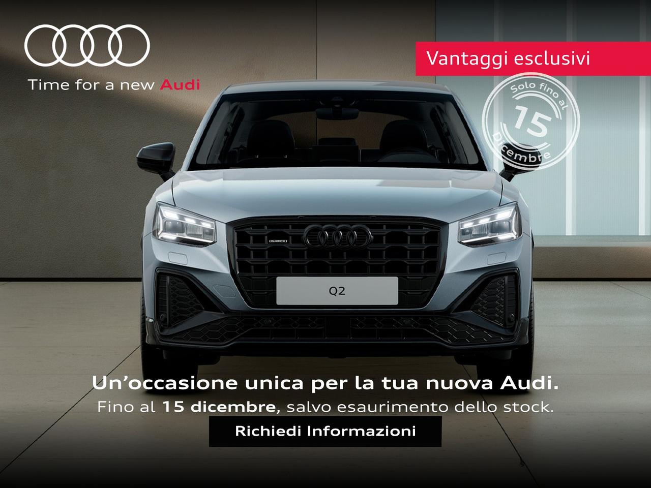 Audi Q2 35 2.0 tdi identity black quattro s-tronic