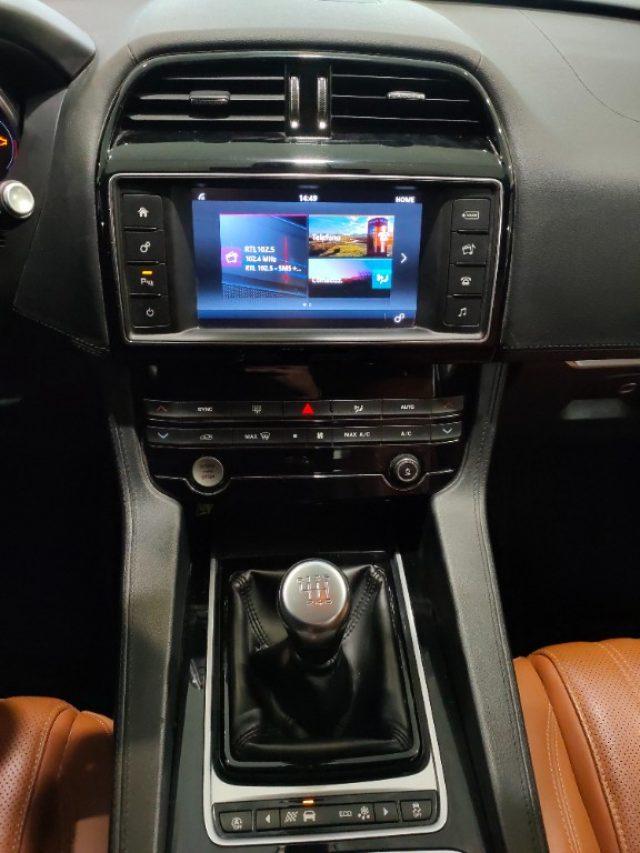 JAGUAR F-Pace 2.0 D AWD 180 CV Prestige Pelle Tabacco