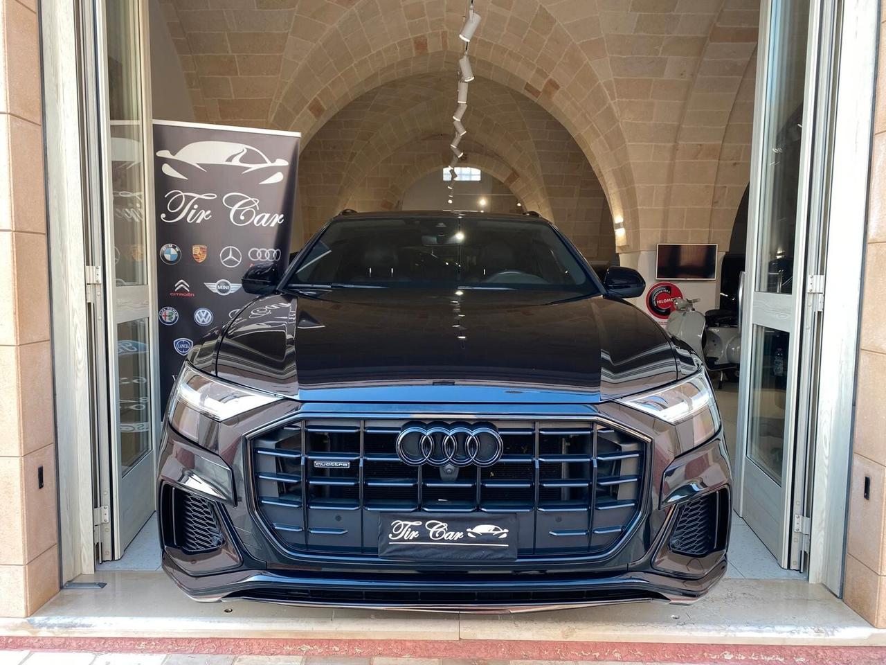 AUDI Q8 50 3.0 TDI MHEV S-LINE 286CV PELLE NAVI CAM360° QUATTRO ANNO 2019
