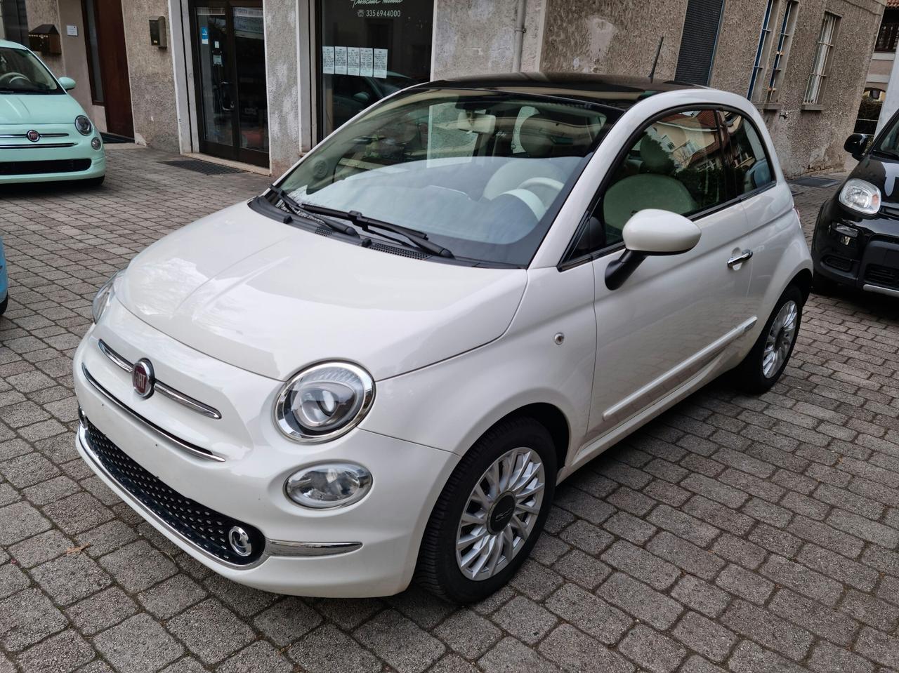 Fiat 500 1.2 Lounge 69cv anno2016 km67000 neopat